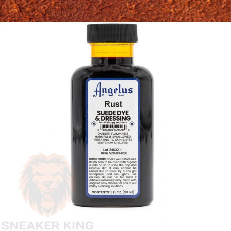 Барвник для замші Angelus Rust suede dye (іржавий) made in USA